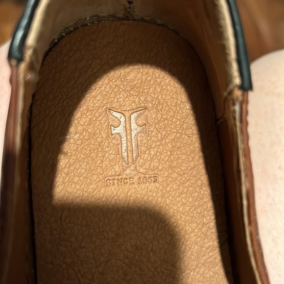 NWOT Frye leather slip on sneakers - Picture 12 of 13